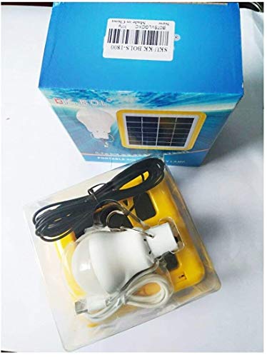 Solar Light Bulb Solar Camping Lamp Emergency Light Bulb Solar Lamp for Shed Patio Garden Chicken Coop Barn Pet House Yard Garden Torch Light 2w Solar Panel 1600mAh 180LM Without Light Sensor - Thumbnail 4
