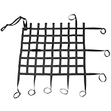 OOPDNEGAK Polyester-Hebenetze - Geländefahrzeug-Drift-Sicherheits-Antikollisionsschutznetz, Elastisches Frachtnetz Klein, Universelles Fensternetz Für Rennstrecken(Black)