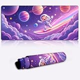 【Accessoire de bureau esthétique】Designs tendance, présente des styles populaires comme des imprimés minimalistes et motivants, une configuration de jeu essentielle