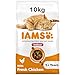 IAMS Alimento seco para gatos de interior - comida seca para gatos adultos de más de 1 año con pollo fresco, 10 kg