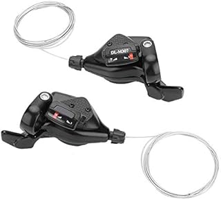 PowerLift Shimano 7 Speed Shifter-1 Pair Triple Speed Bicycle Gear Shift Derailleur Left/Right Shifter (Size : 3 * 7)