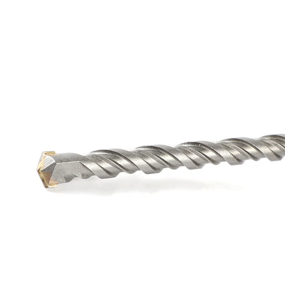 Juego de 9 Brocas para Taladros de Percusión de 260 mm, Brocas SDS-Plus de 5 A 14 mm, Brocas de Impacto de Aleación de Acero de Tungsteno de Tipo Cruzado para Mampostería, Hormigón Y Roca (Tipo Cruza