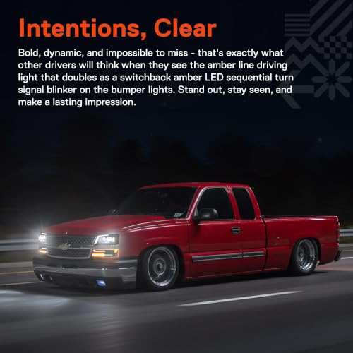 Image of TRUE MODS Full LED Headlight Assembly for 2003-2006 Chevy Silverado 1500