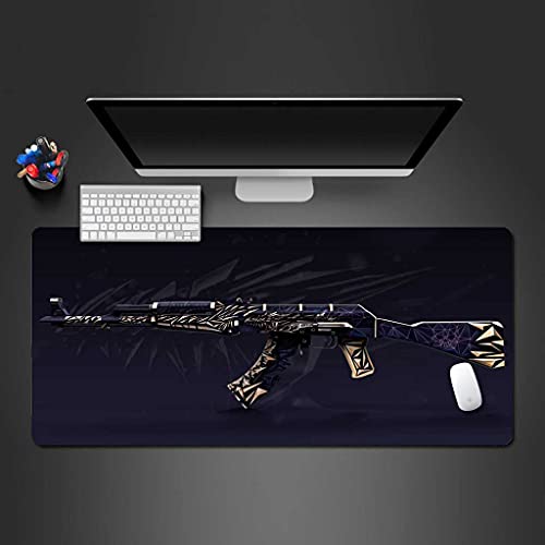 Tapis de souris gamer pour bureau et setup gaming grand format 90x40 cm