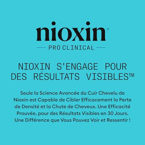 Nioxin System 3 Scalp + Hair Shampoo - Shampoing Épaississant pour Cheveux Colorés, Secs et Abîmés, Chute Modérée - Avec Biotine & Niacinamide (1L) – vue 7
