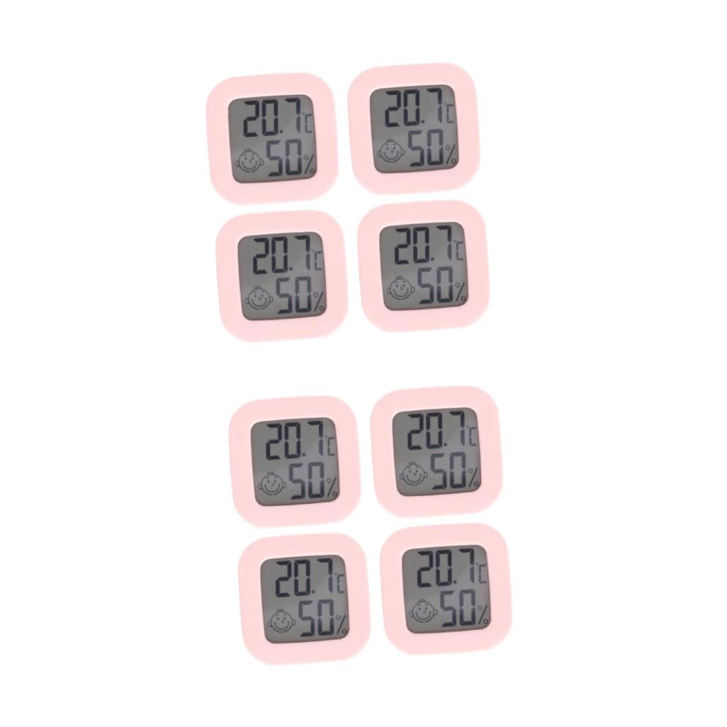 2 Ensembles Thermomètre Hygromètre Numérique Électronique Domestique Compteur De Température Moniteur De Température À Domicile Abdos Couleur Aléatoire 4 Pièces * 2