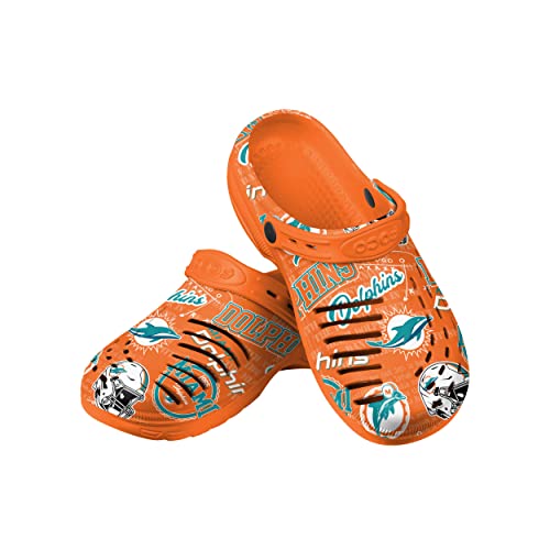 Image of FOCO Arizona Cardinals NFL Mens Historic Print Clog with Strap