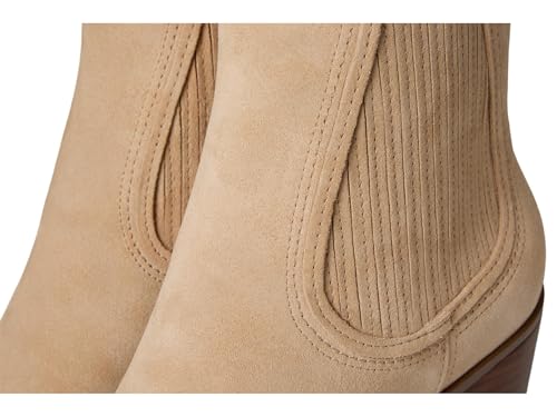 Cole Haan Cole Haan Women's Janelle Chelsea Booties, Tuscan Sand Suede, 8-B US