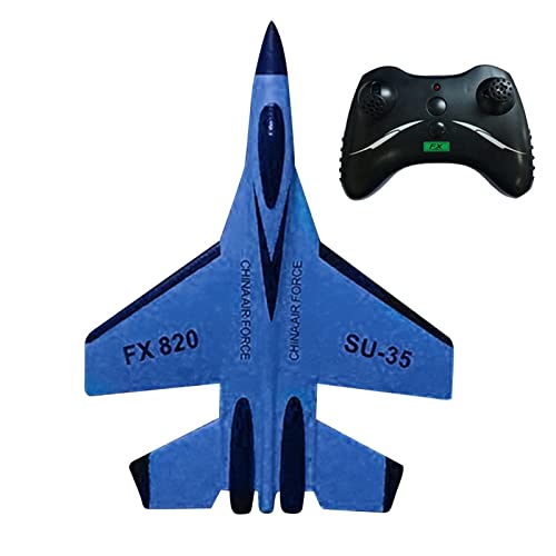 Cipliko Avion télécommandé - SU-35 Jet Fighter Stunt RC Avion - SU-35 2CH Jet Fighter Stunt RC Avion Avion Modèle Jouets pour Garçons Adultes Cover