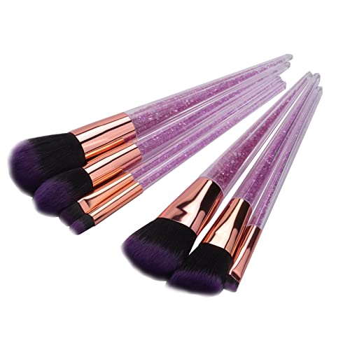 Sxmrmnx Juego de 7 brochas de maquillaje profesional, para base de maquillaje, polvo, ojos, cara, brochas de maquillaje, brochas cosméticas #1