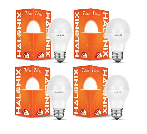 Image of Halonix Astron Plus Base E27 7-Watt LED Bulb (Pack of 4, Cool Day Light)