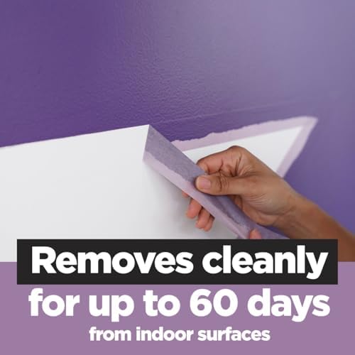 Scotch Ressam Bandı 2080EL-36A4X ScotchBlue Hassas Yüzeyler Boyacı Bant, 3,6 cm Genişlik, Mor, 4 Ayak - Görsel 5