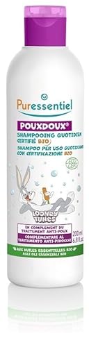 Puressentiel Pouxdoux - Shampoo Bio Trattamento Anti-Pidocchi per uso quotidiano, 200ml