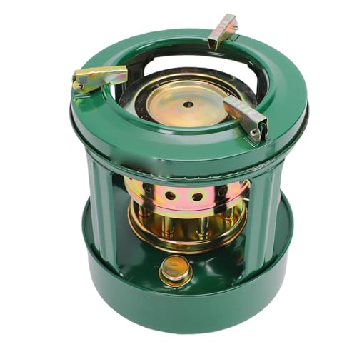 Brrnoo Estufa de Queroseno Portátil 8 Mechas Multifuncional Compacta Ligera Sin Humo Cocina y Calefacción con bajo Consumo de para Acampar Picnic Aventuras Al Aire Libre Material de