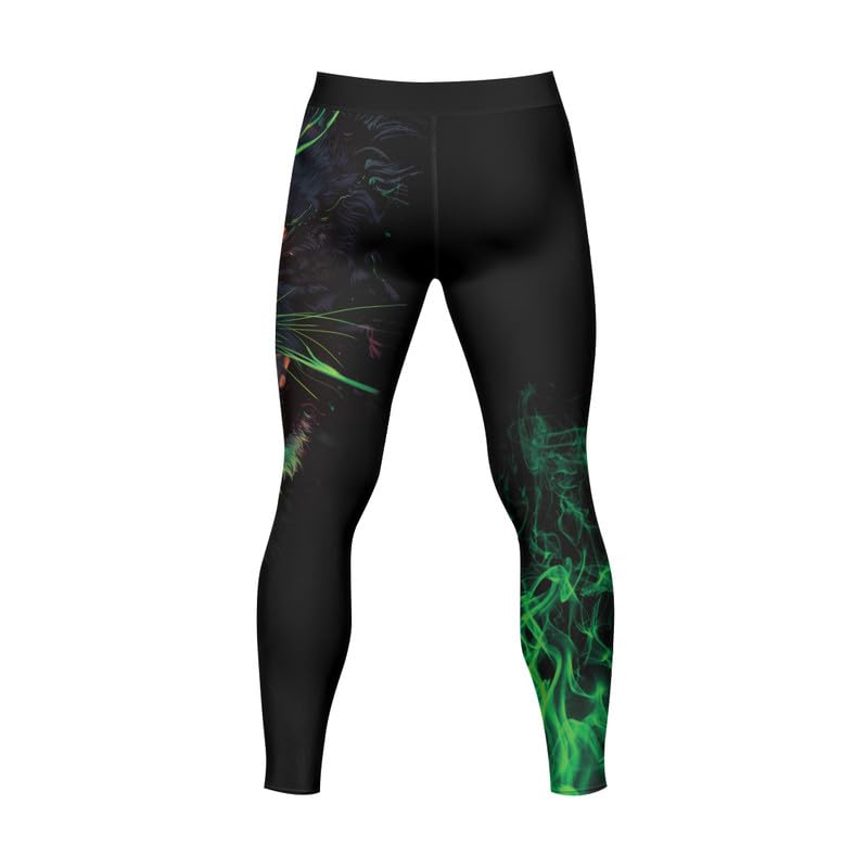 Predators Jiu Jitsu Compression Spats Men's Legging for Sports MMA BJJ Workout Wrestling3