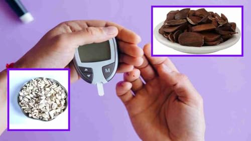 Image of Namo Organics - A1 Sugar Kadwa badam seeds for diabetes - 100 Gm - Bitter Almonds - Mahogany Seeds (100g)