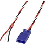reely servo ly-0220 alternative  Reely Servo Gegenkabel Deluxe [1x JR - 1x offene Kabelenden] 1.00 m 0.5 mm² verdrillt