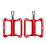 [Joint de roulement haute résistance] La pédale de vélo adopte des roulements autolubrifiants scellés pour empêcher la poussière de pénétrer, ne pas gêner la rotation et prolonger la durée de vie