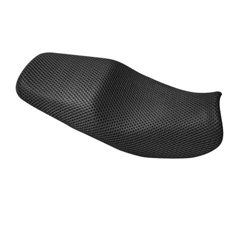 Housse de siège antidérapante pour moto CB500X avec revêtement en tissu technique grisé