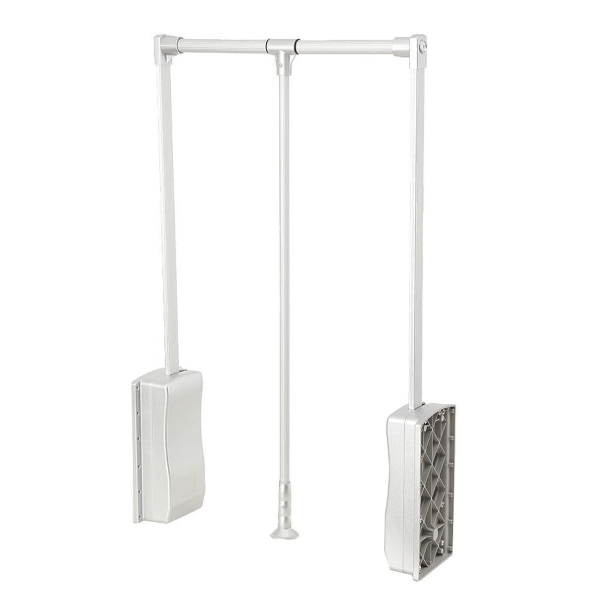 Pull Down Clothes Rail 510-660mm Adjustable Pull Down Wardrobe Rail