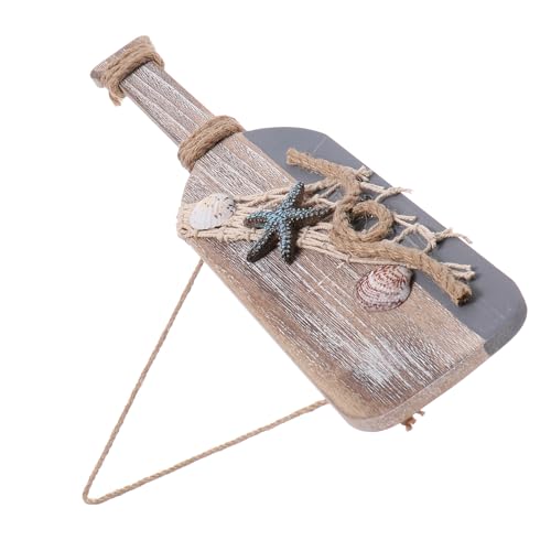 Angoily Holzruder Anhänger Klein aus Holz Mediterrane Wanddekoration Hängendes Retro Dekoornament für Zuhause Bar und Garten