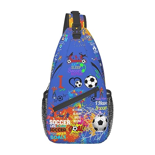 Image of Baseball Sling Backpack - Crossbody Shoulder Bag for Men & Women