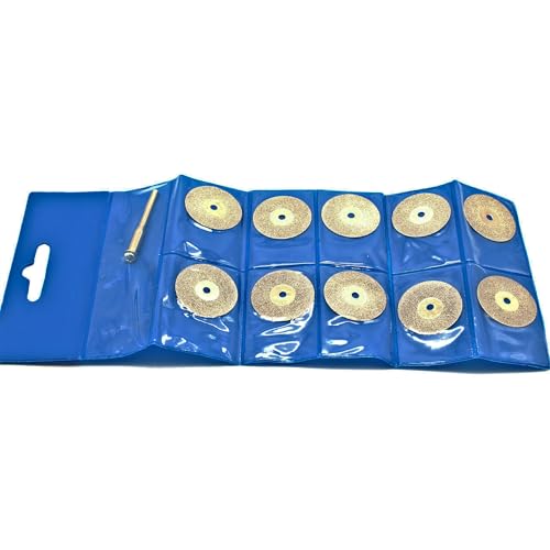 Disque de scie diamant TMAX 25mm en lot de 10 pour outil rotatif dremel
