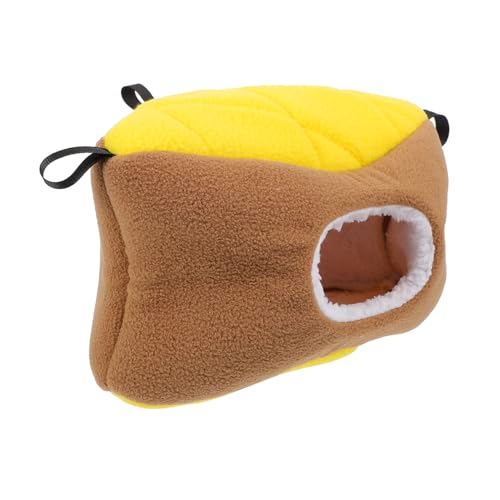 HEMOTON Birds Winter Hanging Nest Portable Warm for Parrots Hamsters Small Animals Cozy Nest for Pet Birds for Play Rest