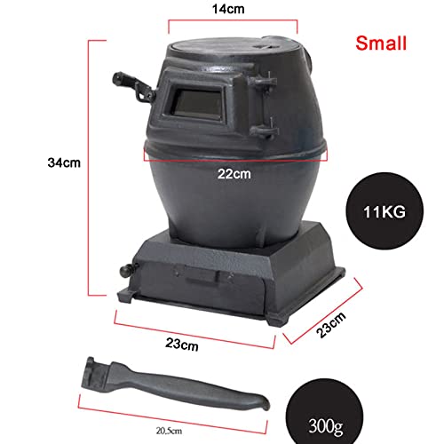 WoodBurning Heating Stove, Thickened Cast Iron Rural Heating Stove