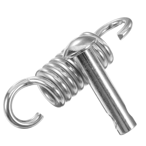SOIMISS Crochet à Ressort Robuste pour Chaise Hamac et Balançoire de Porche, Kit Suspendre Goupille de Haute Résistance, Support Multifonctionnel Suspendre Fluide Absorption des Chocs