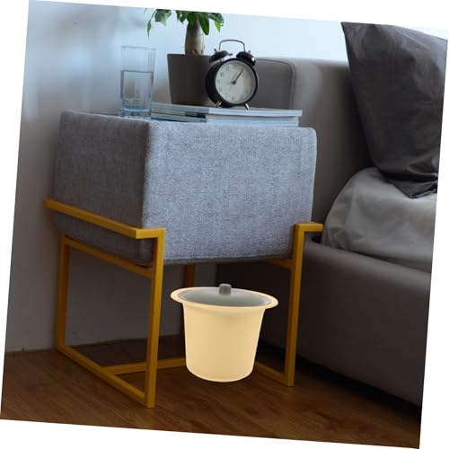 TOBBOMEY 携帯用大人用便器 蓋付きプラスチック製トイレ 痰盂 家 病院向け 高齢者 障害者対応 防臭設計 小型トレーニング尿ポット