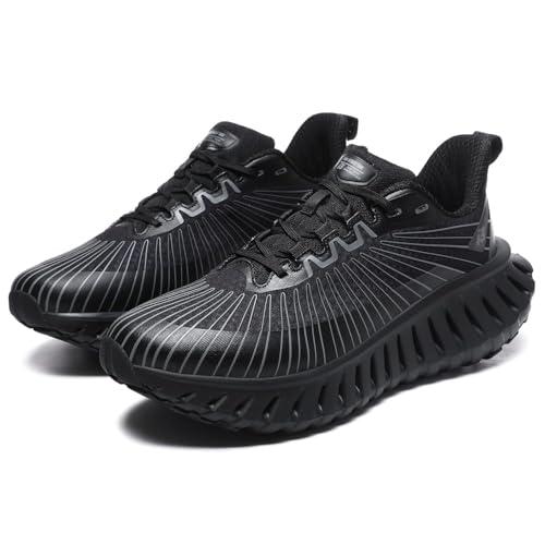 Zapatillas de baloncesto cómodas de moda para hombre: calzado para tenis y caminar