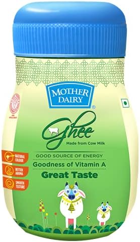 Mother Dairy Cow Ghee Jar, 1000 g