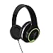 Flips Audio FH2814BK Collapsible HD Headphones and Stereo Speakers, Black