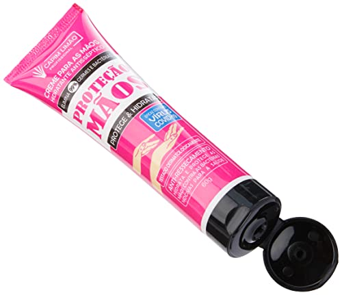 Creme Antisséptico Mãos Capim Limão 60G, Capim Limao