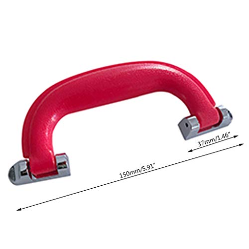 Luggage Handle Replacement, Suitcase Handle Replacement Retro Plastic Suitcase Handle Metal Base Box Frame Parts Bag Luggage DIY Tool3