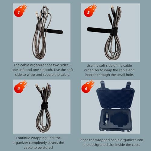 Maletín rígido portátil anti choque para cámara XbotGo miniatura 4