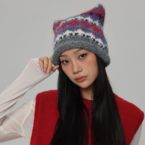 Cats Ear Cooling Hat,Cats Hat Adjustable Light Weight Portable Minimalists Kintted for Outdoor Sports3