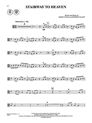 Easy Rock Instrumental Solos For Strings, Level 1: Viola, Book & Cd (Easy Instrumental Solos Series) #TOP3