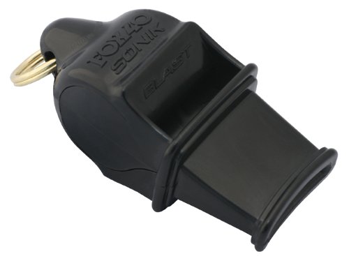 Fox 40 Sonik Blast Official Whistle (Black)