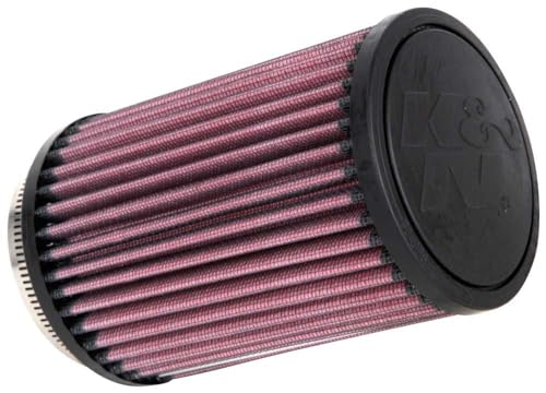 Image of K&N High-Flow Original Lifetime Universal Clamp-On Air Filter: High Performance, Premium, Washable: Flange Diameter: 2.875 In, Filter Height: 6 In, Flange Length: 0.625 In, Shape: Round, RU-1620