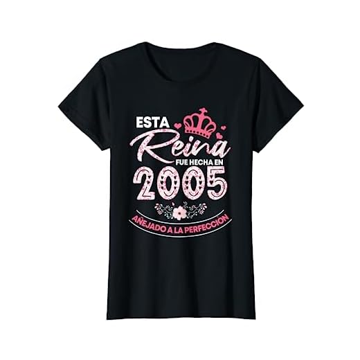 Mujer 16 años chica Regalos de 16 Cumpleaños Hecho en 2005 Camiseta