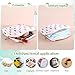 Jeffdad 3pcs Sanitary Napkin Storage Bag, Portable Reusable Menstrual Pads Bags Women Tampon Bags Feminine Products Bag Period Kit Bag (Type Two)