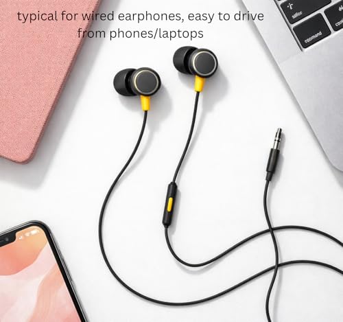 Image of Original Wired Earphone Compatible Realme Buds 3 Powerful Bass Sound HD Mic Braided Cable Noise Blocking Frame Soft Rubber Tips Long Comfort