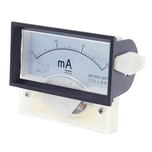 Ampèremètre 5mA CC 85C17 de précision pour panneau carré - 4