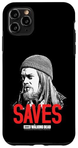 Coque iPhone 11 Pro Max Jésus Sauve TWD protection antichoc noire