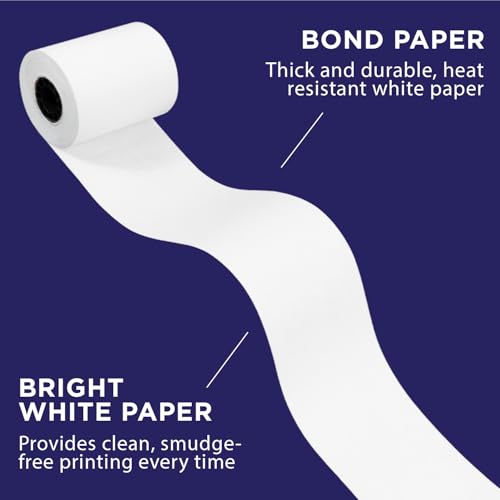 image for Adding Machine Bond Paper Rolls for Finance and Tax Professionals by P