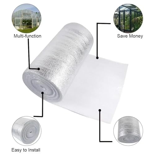 Feuille réfléchissante pour radiateur et rouleau d'isolation de mur