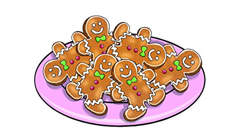 BAKETIVITY Kids Baking DIY Activity Kit - Bake Delicious Gingerbread Man Cookies With Pre-Measured Ingredients – Best Gift Idea For Boys And Girls Ages 4+