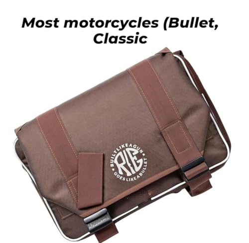 Image of 70 Litre Motorcycle Saddle Bag Both Side | Dual Side Touring Luggage Bag | Waterproof Heavy Duty | Universal Fit for RE All Bikies Meteor, Classic, Hunter
